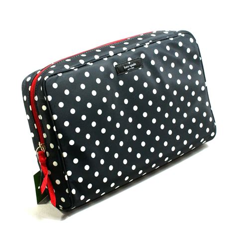 kate spade makeup bag sale|kate spade large cosmetic bag.